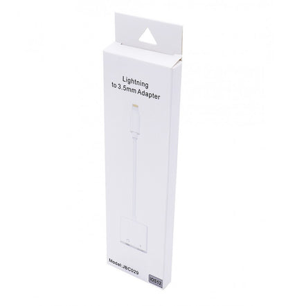Adaptador 2 en 1 Lightning a lightning y Audio Jack
