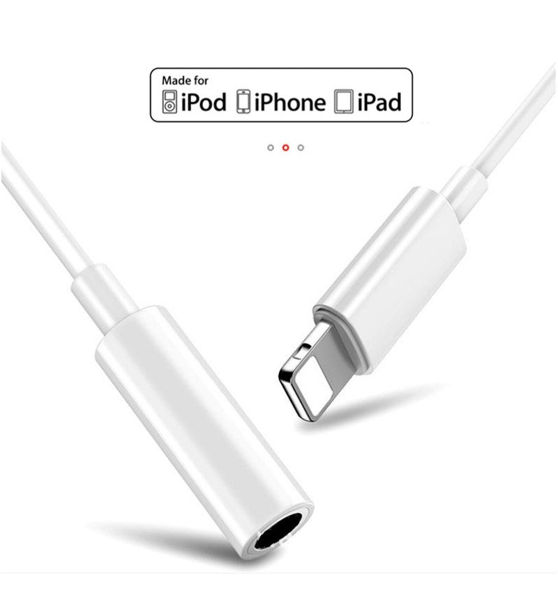 Adaptador Lightning a Audio Jack sin conexión bluetooth