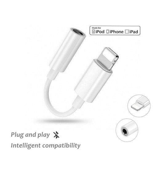 Adaptador Lightning a Audio Jack sin conexión bluetooth