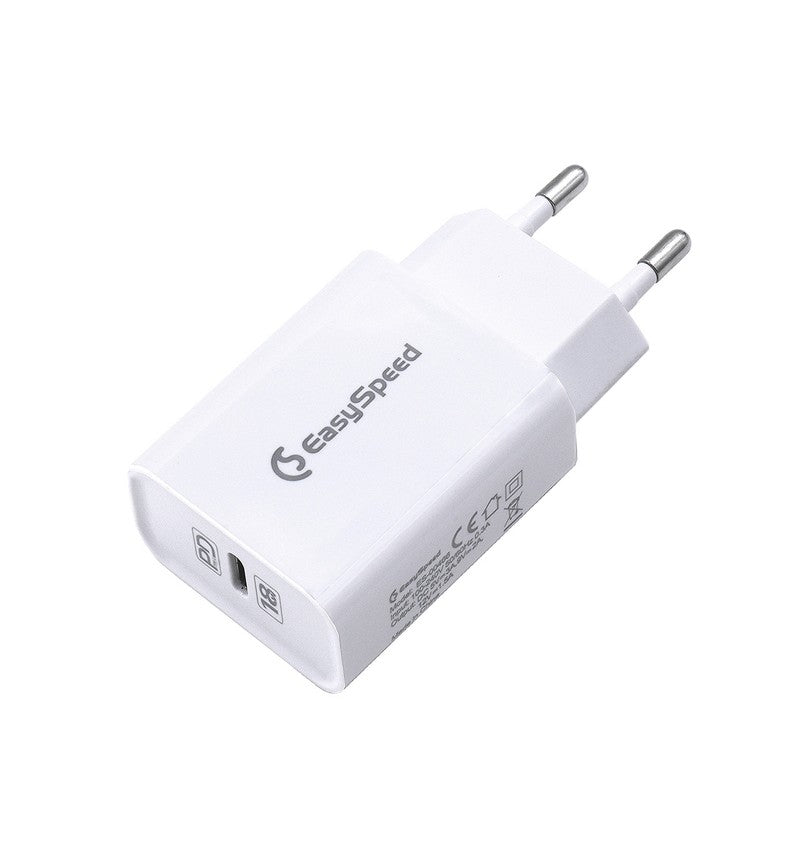 Enchufe de carga rápida entrada Tipo C 18W