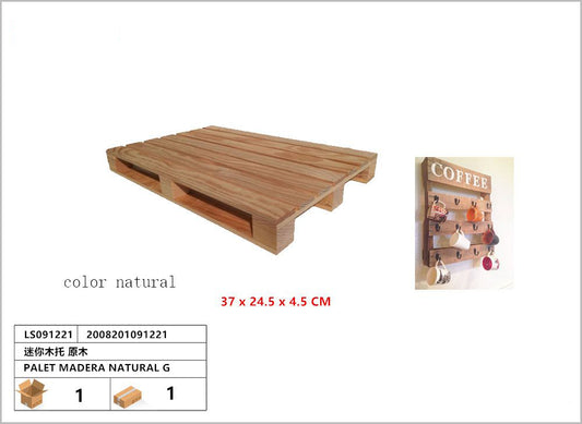 PALET MADERA NATURAL G