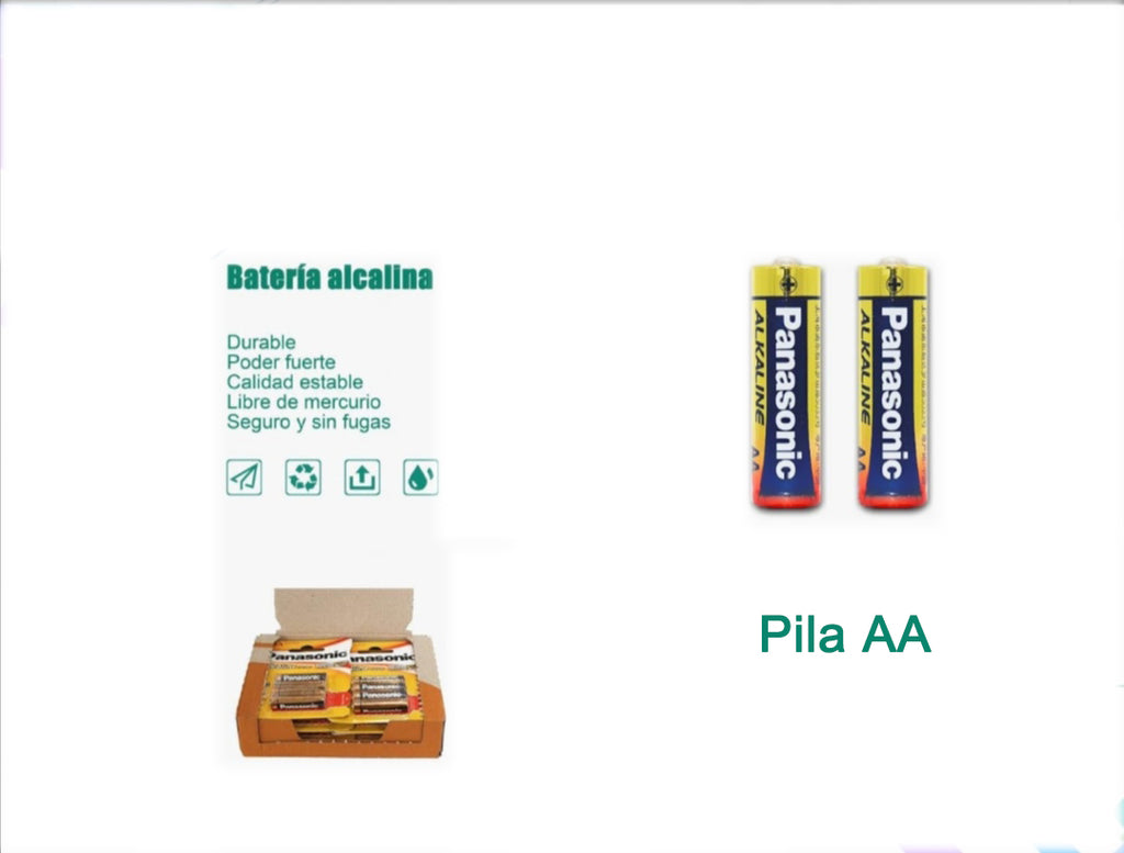 Pilas alcalinas r6-aa