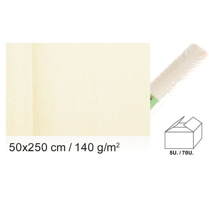 PAPEL CREPE FLORIST 140 G.50*250CM  21 COLORES