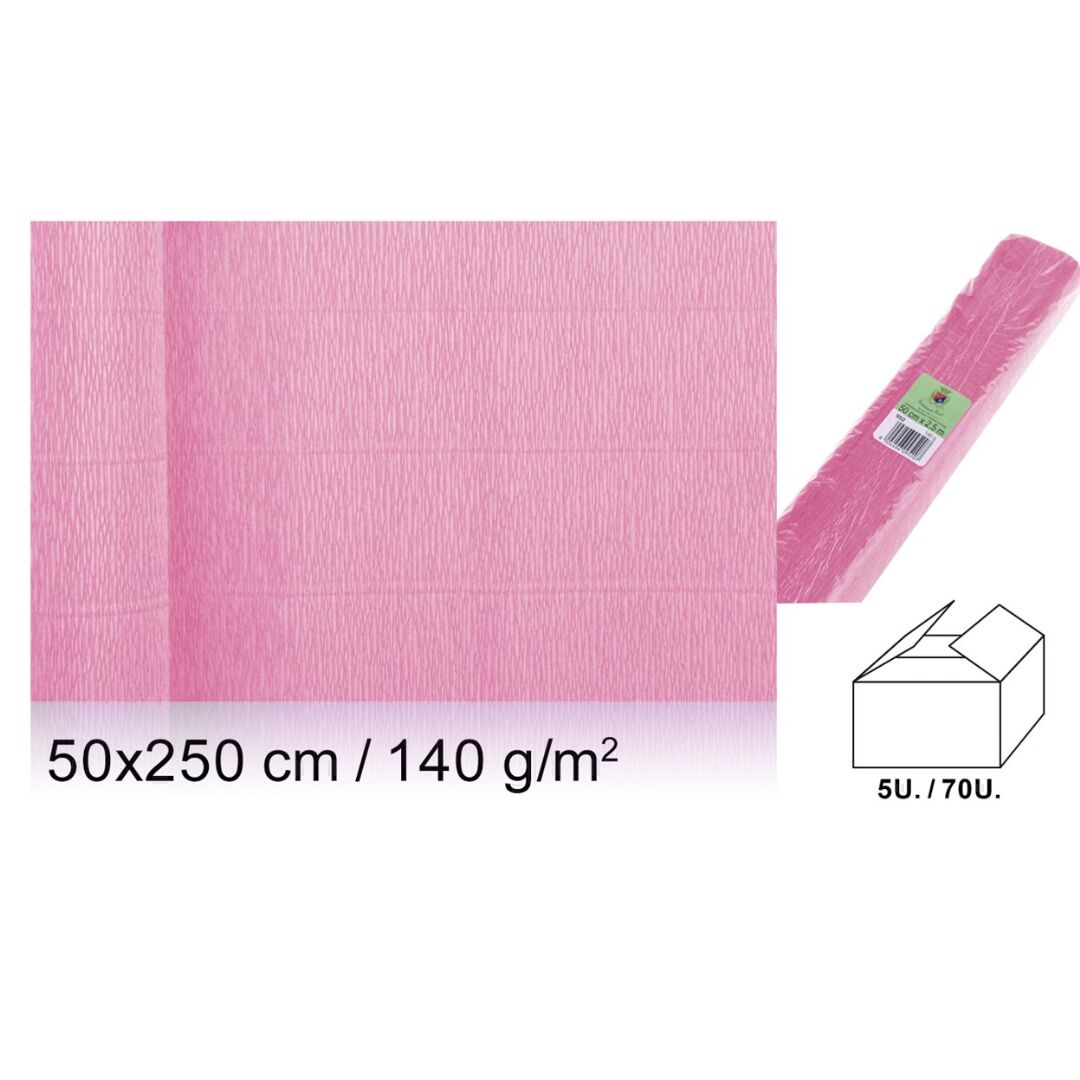 PAPEL CREPE FLORIST 140 G.50*250CM  21 COLORES