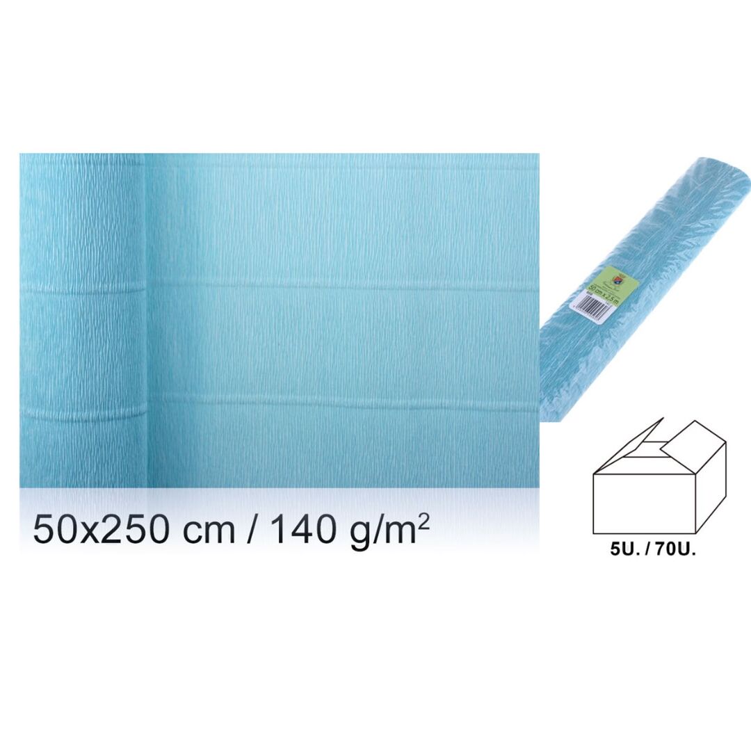PAPEL CREPE FLORIST 140 G.50*250CM  21 COLORES