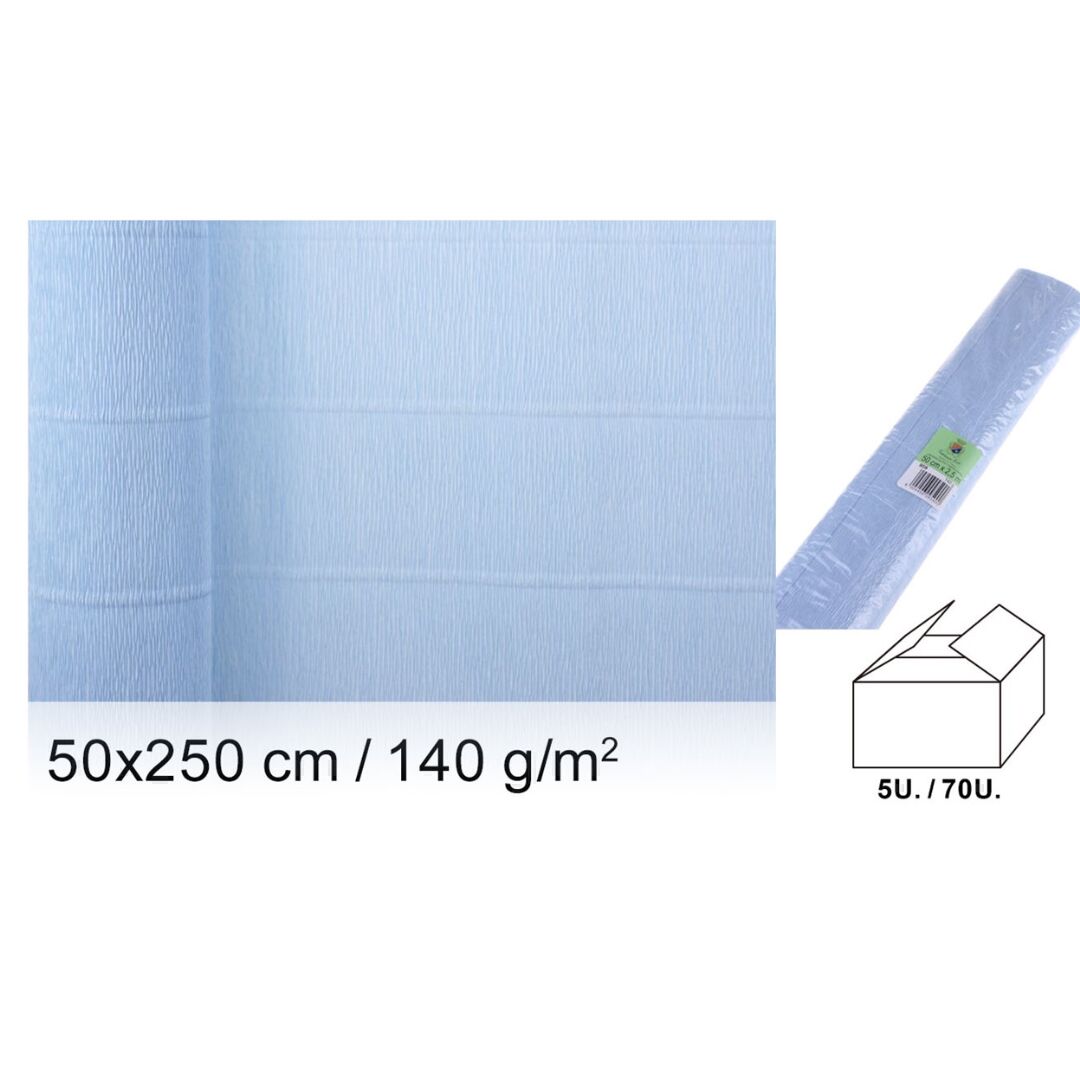 PAPEL CREPE FLORIST 140 G.50*250CM  21 COLORES