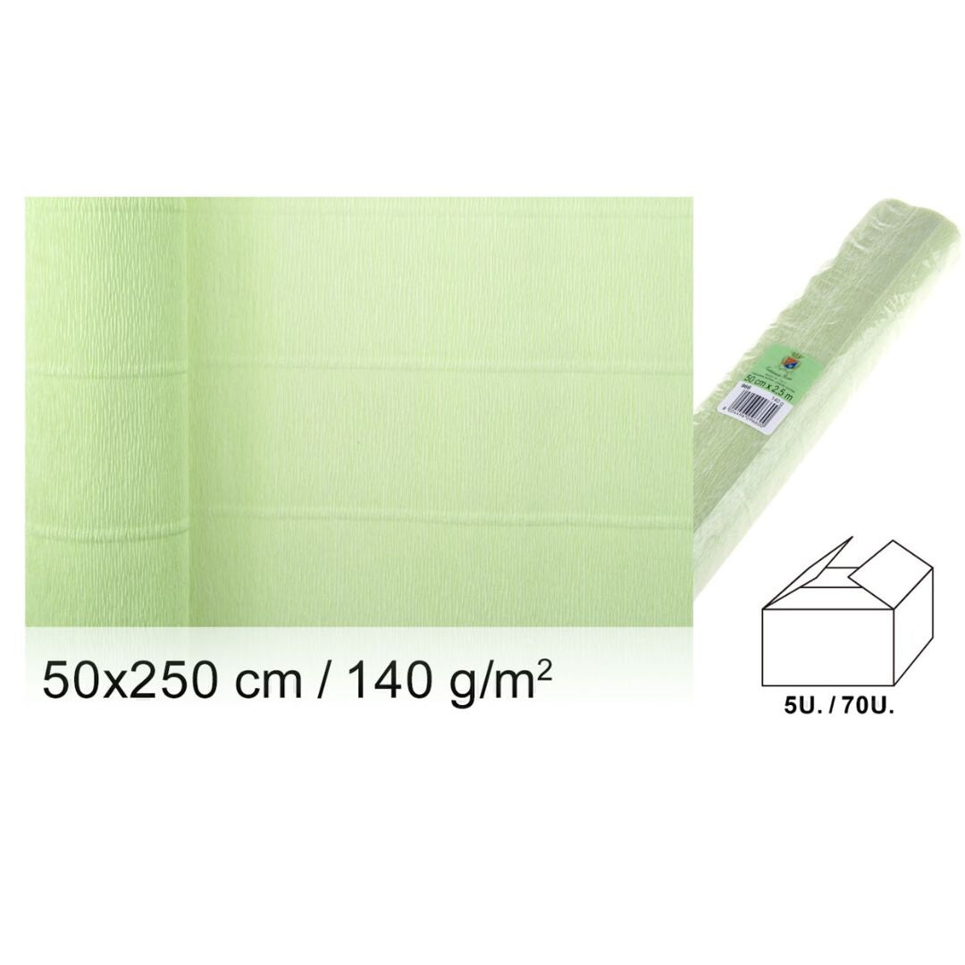 PAPEL CREPE FLORIST 140 G.50*250CM  21 COLORES