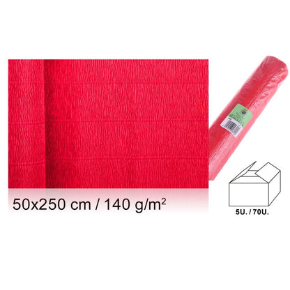 PAPEL CREPE FLORIST 140 G.50*250CM  21 COLORES