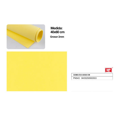 GOMA EVA 40X60 14 COLORES