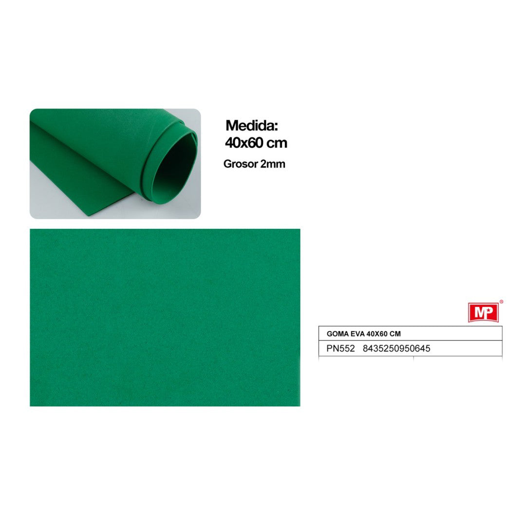GOMA EVA 40X60 14 COLORES