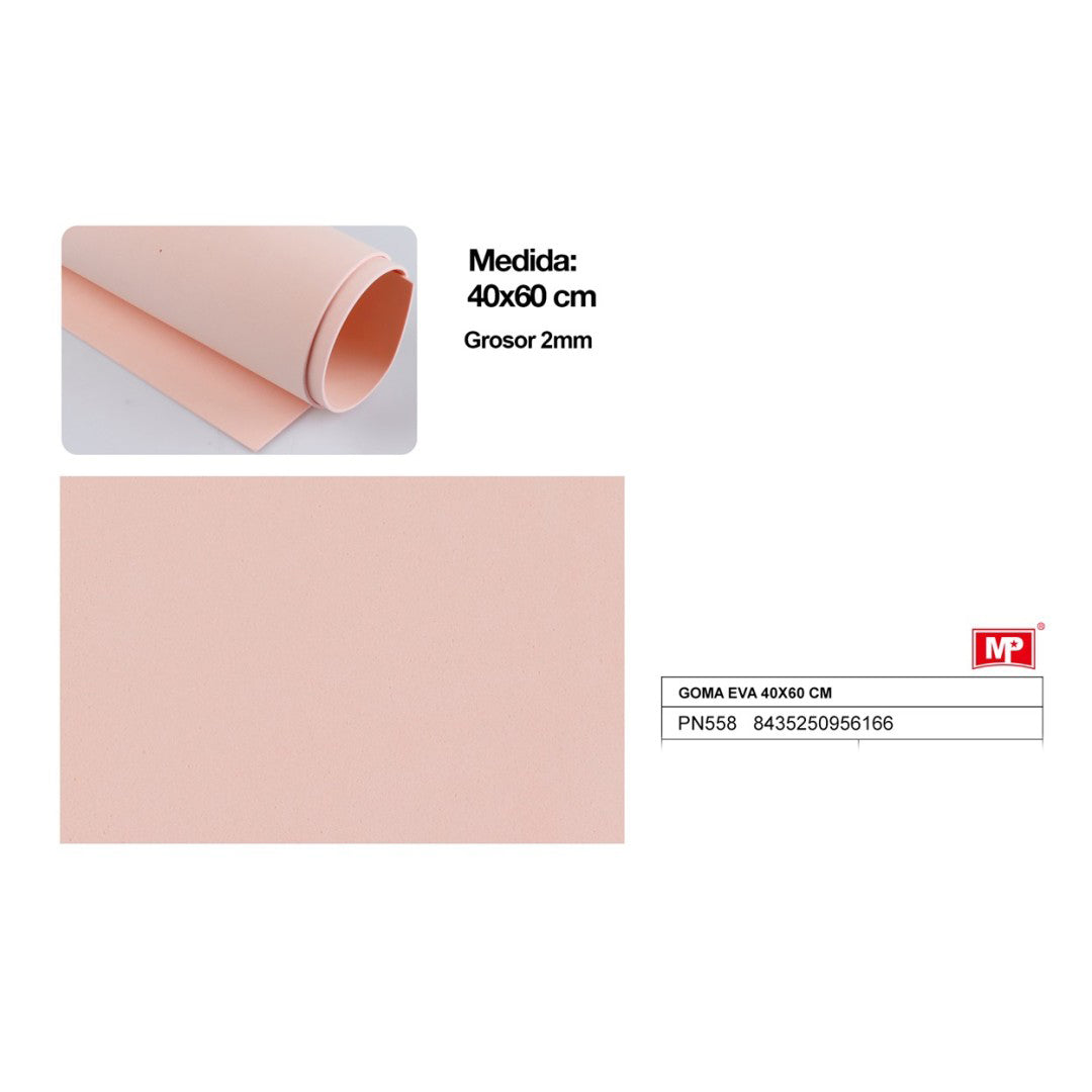 GOMA EVA 40X60 14 COLORES
