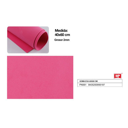 GOMA EVA 40X60 14 COLORES