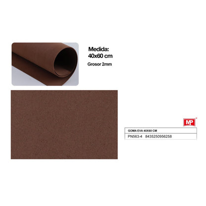 GOMA EVA 40X60 14 COLORES