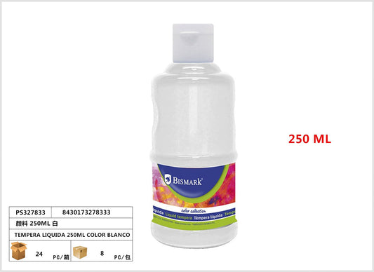 TEMPERA LIQUIDA 250ML COLOR BLANCO
